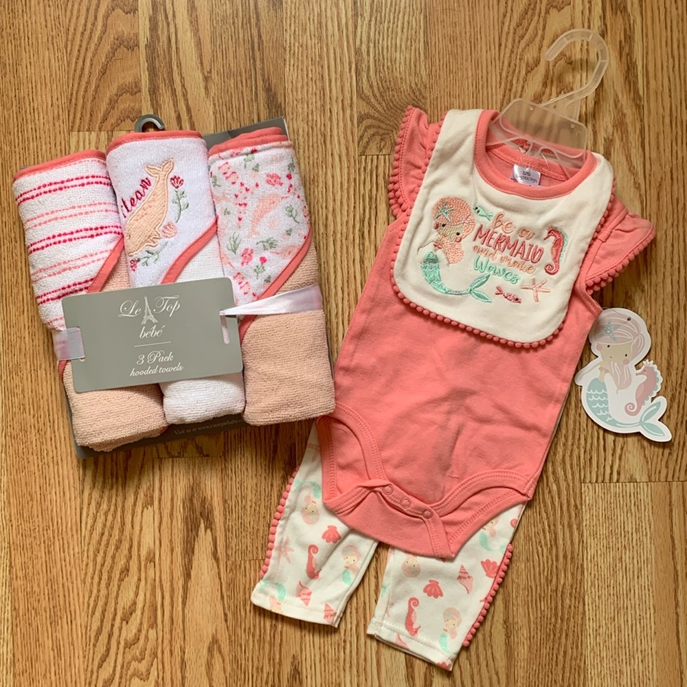 Coordinating Gift Set for baby girl